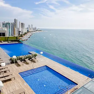 En Lujoso Edificio H2 Plaza Bocagrande Appartement